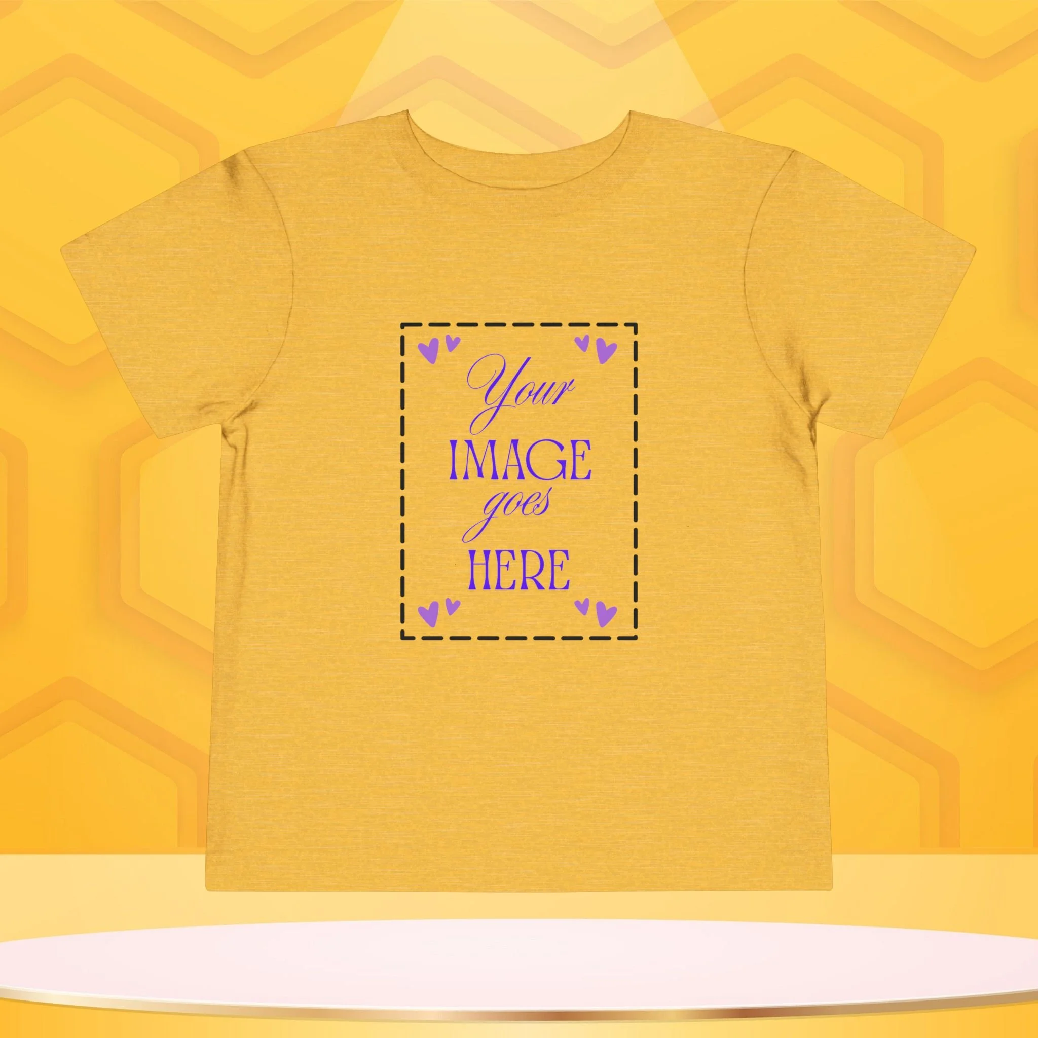 Mama Bee's Personalized Toddler Tee — Custom Image Keepsake (2T - 5T)