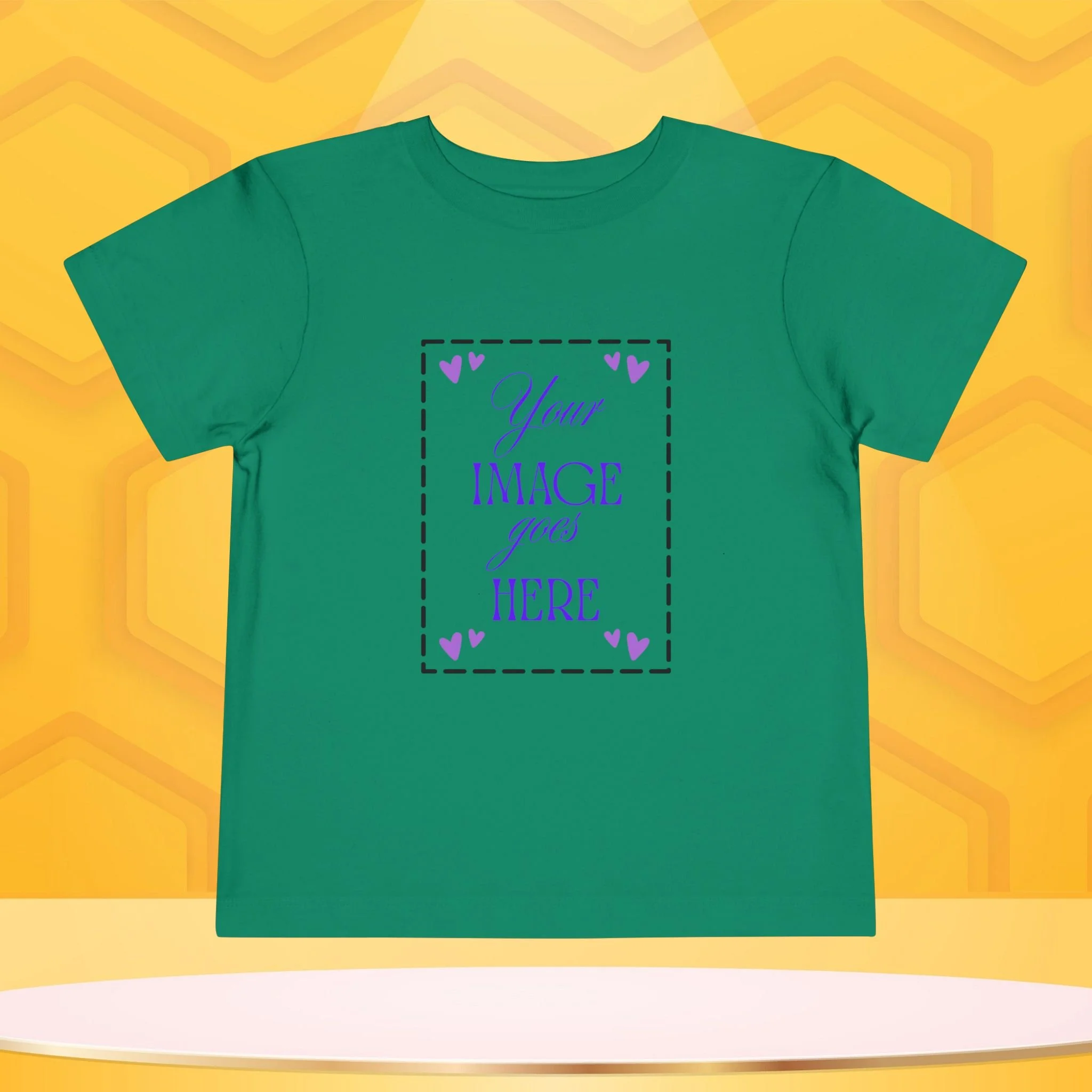 Mama Bee's Personalized Toddler Tee — Custom Image Keepsake (2T - 5T)