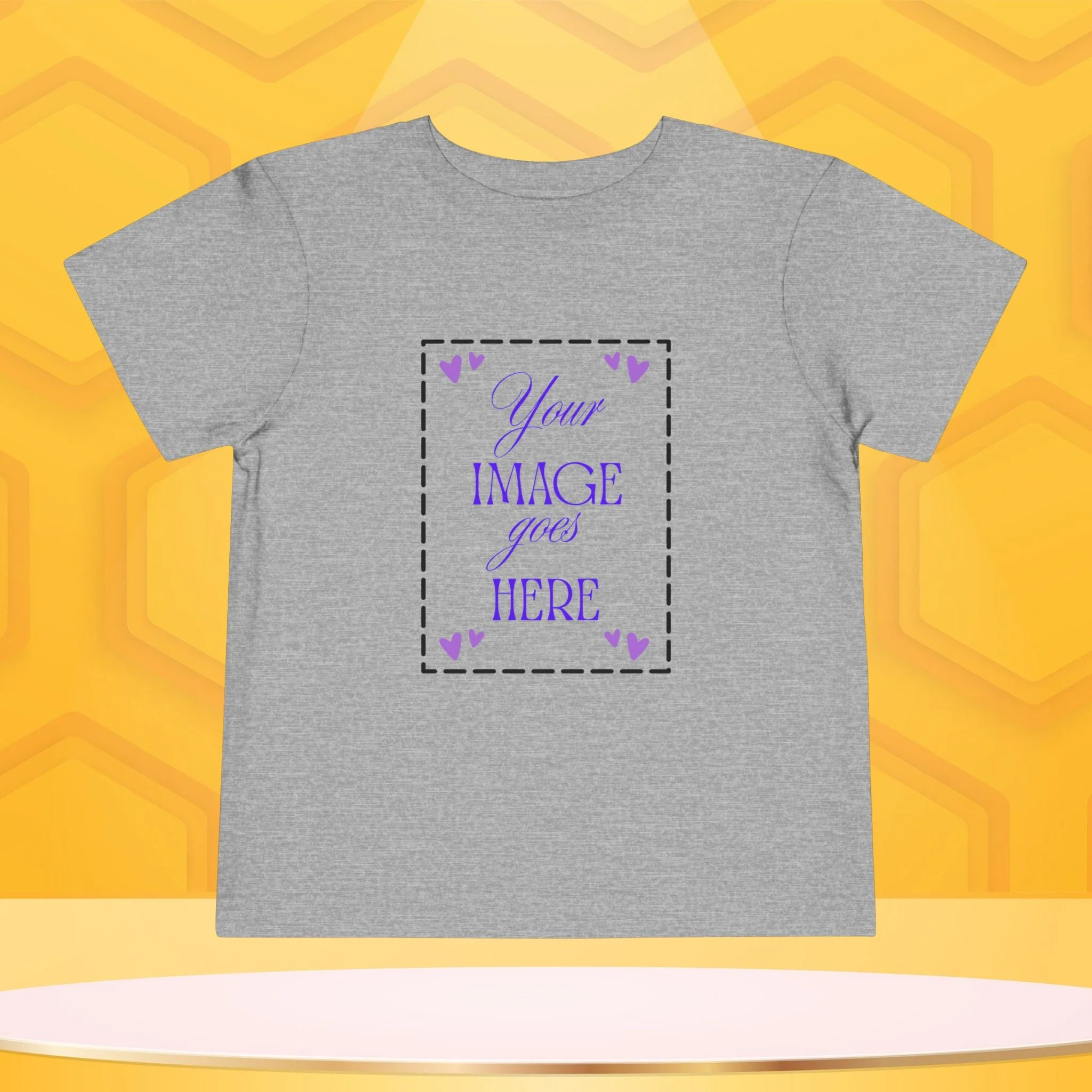 Mama Bee's Personalized Toddler Tee — Custom Image Keepsake (2T - 5T)