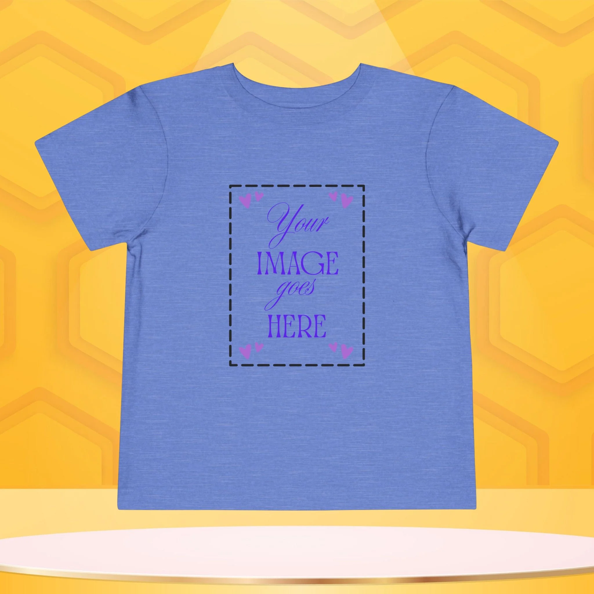 Mama Bee's Personalized Toddler Tee — Custom Image Keepsake (2T - 5T)