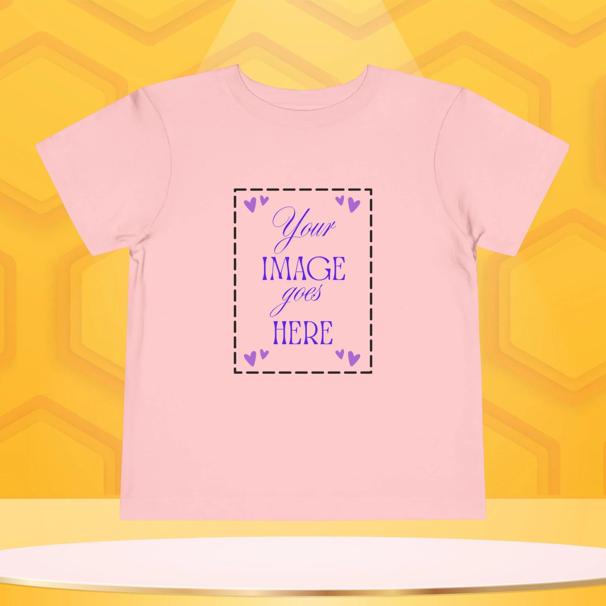 Mama Bee's Personalized Toddler Tee — Custom Image Keepsake (2T - 5T)