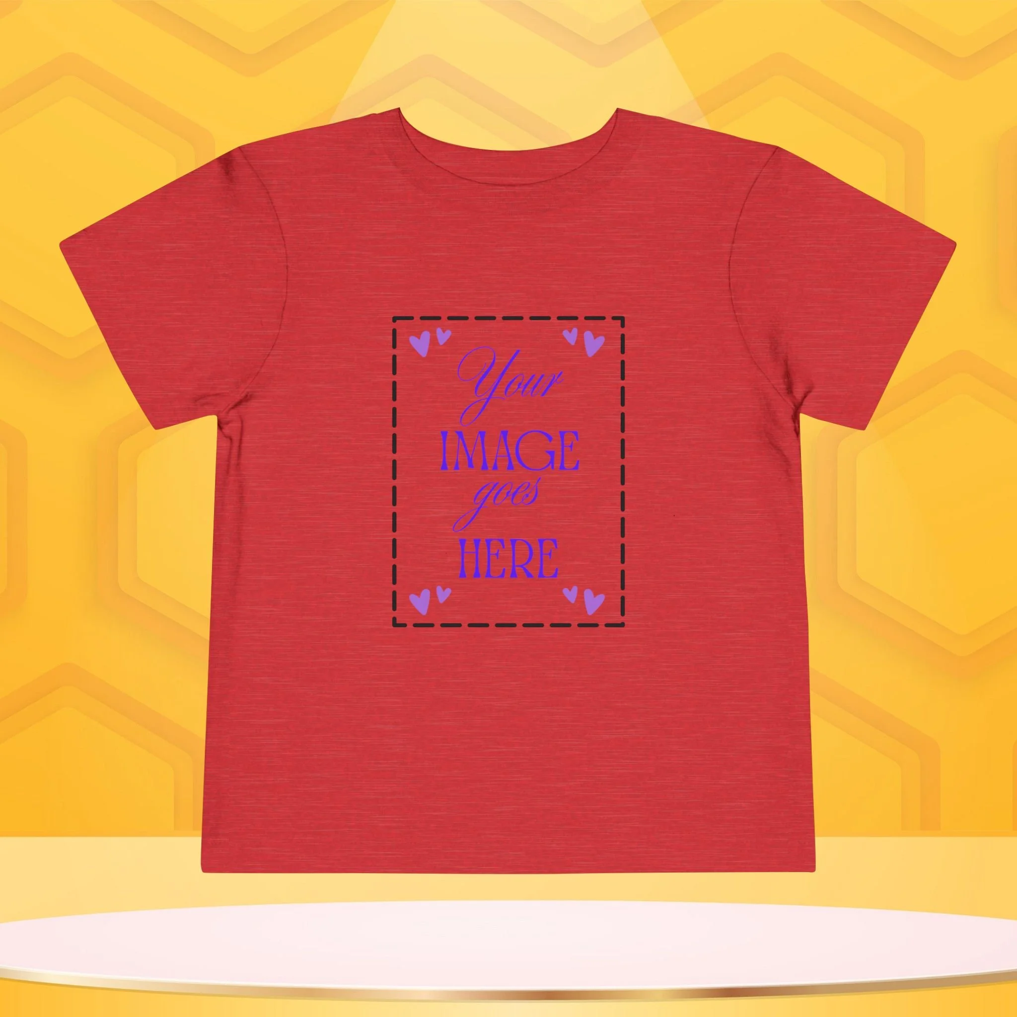 Mama Bee's Personalized Toddler Tee — Custom Image Keepsake (2T - 5T)
