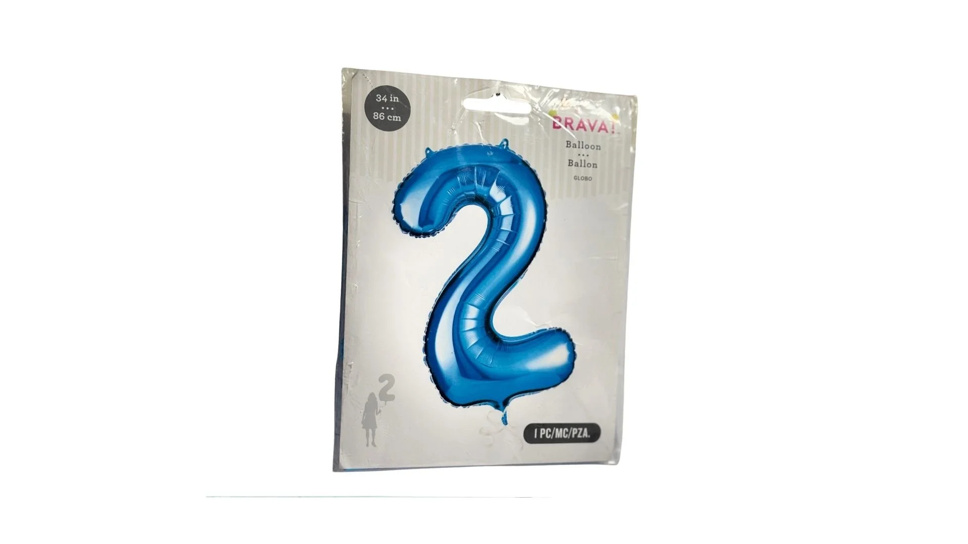 Brava! Jumbo Number Balloon