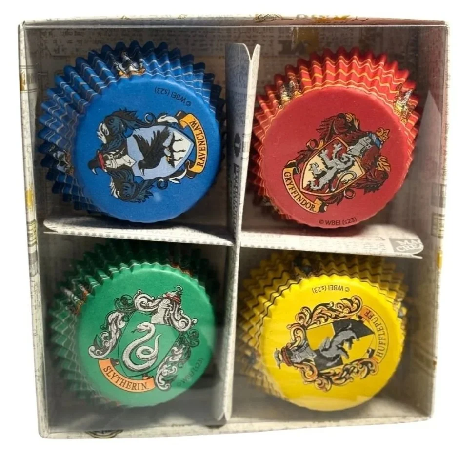 Harry Potter All Four Houses Baking Cups
