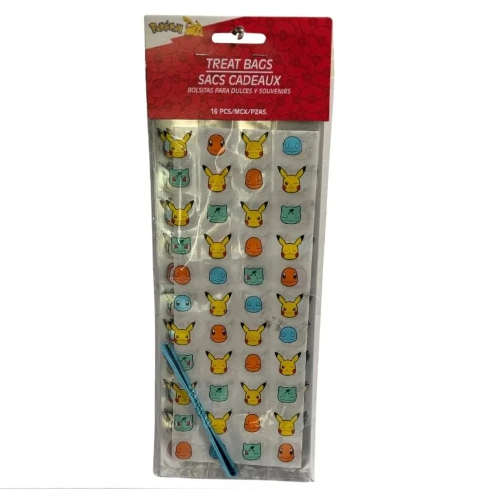 Pokemon Treat Bags