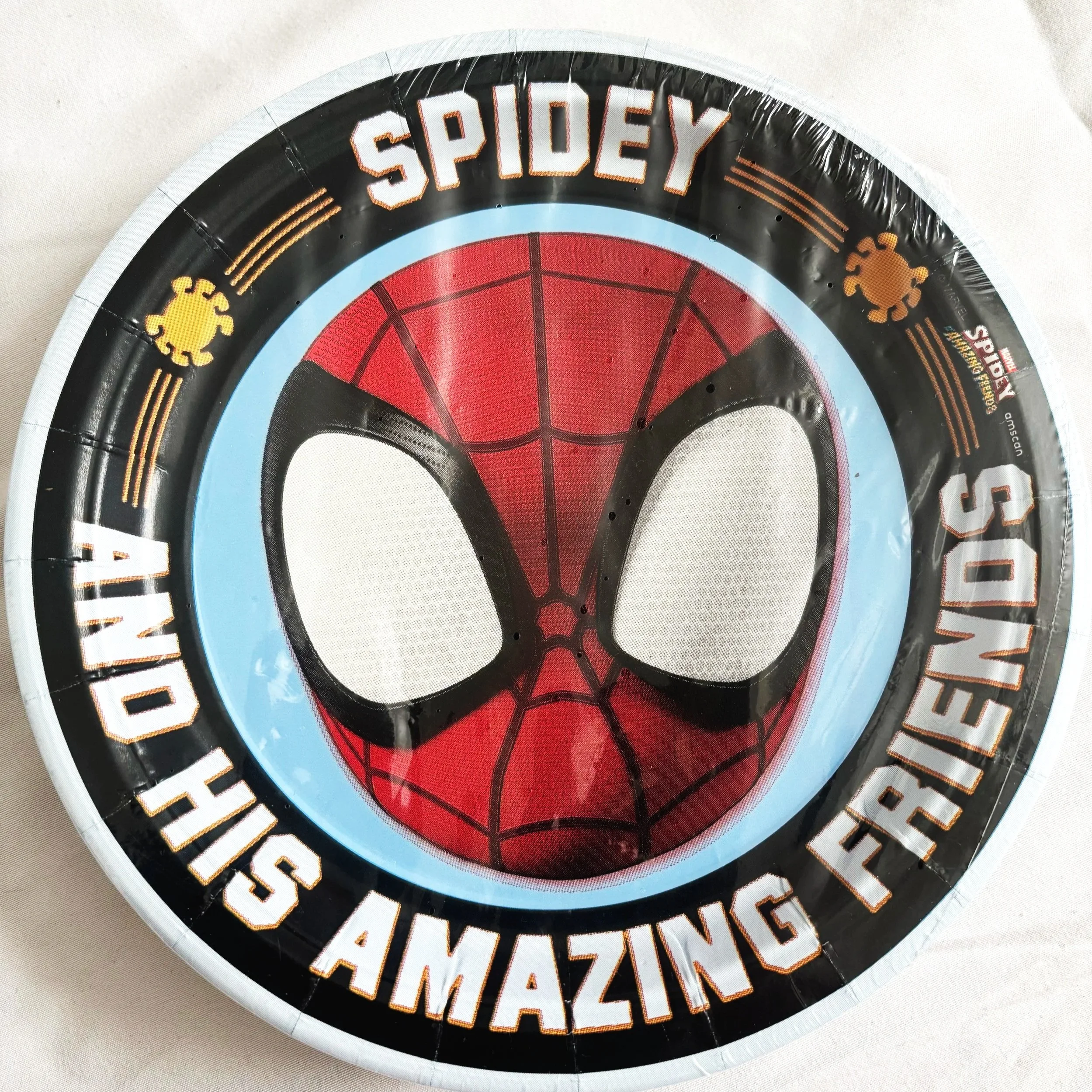 Spidey & His Amazing Friends Round Plates