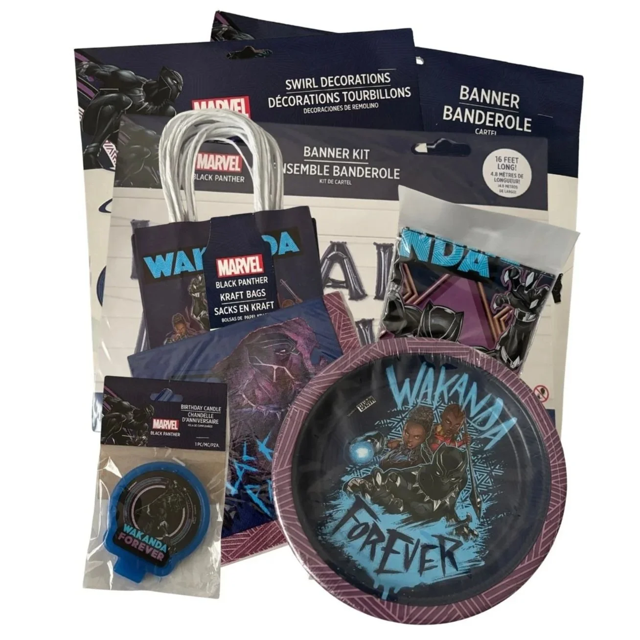 Black Panther/ Wakanda Forever Party Bundle