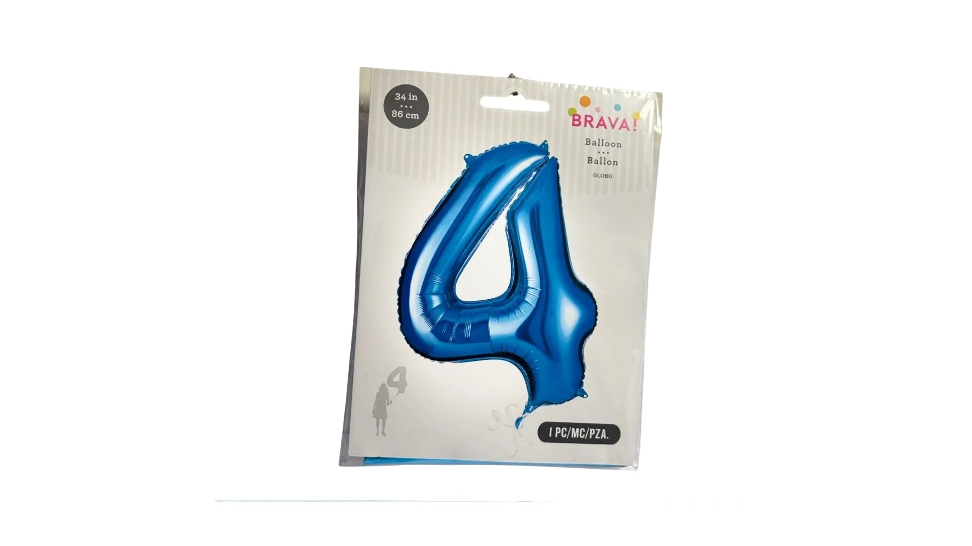 Brava! Jumbo Number Balloon