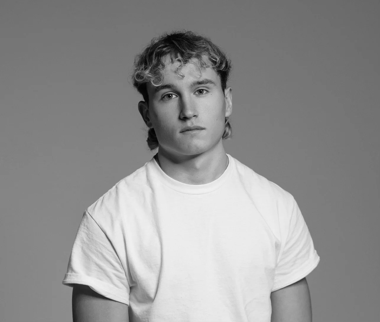 Actor Gavin Alton-James Bailey black-and-white editorial portrait