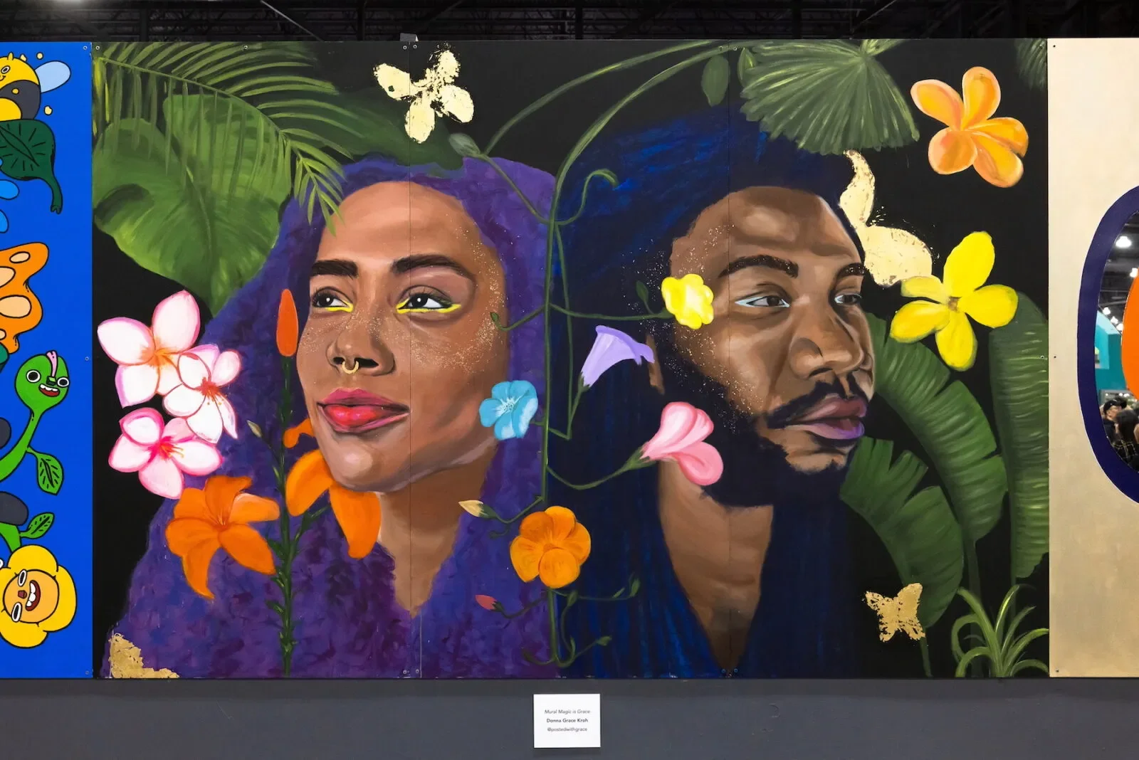 Mural Magic was a temporary exhibit of murals created for the 2023 Philadelphia Flower Show at the Pennsylvania Convention Center. Curated by Conrad Benner of Streets Dept Walls, the 2023 exhibit celebrates the work of four Philadelphia-based muralis
