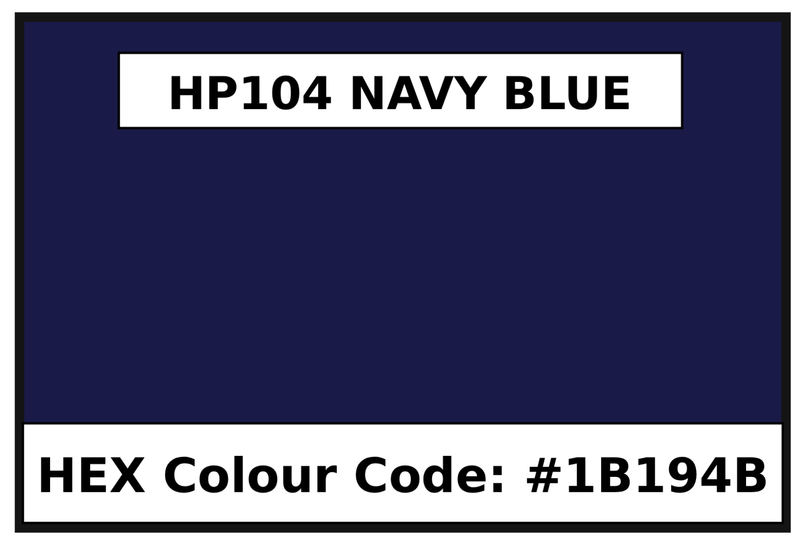HP100 Navy Blue