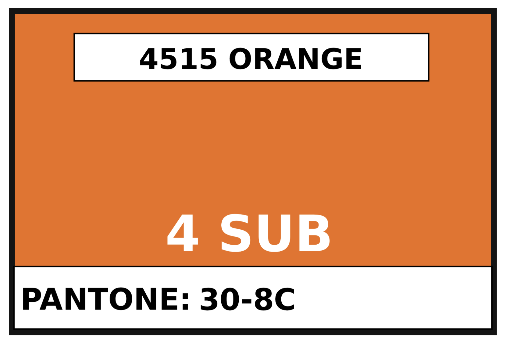 Blockout Soft Orange