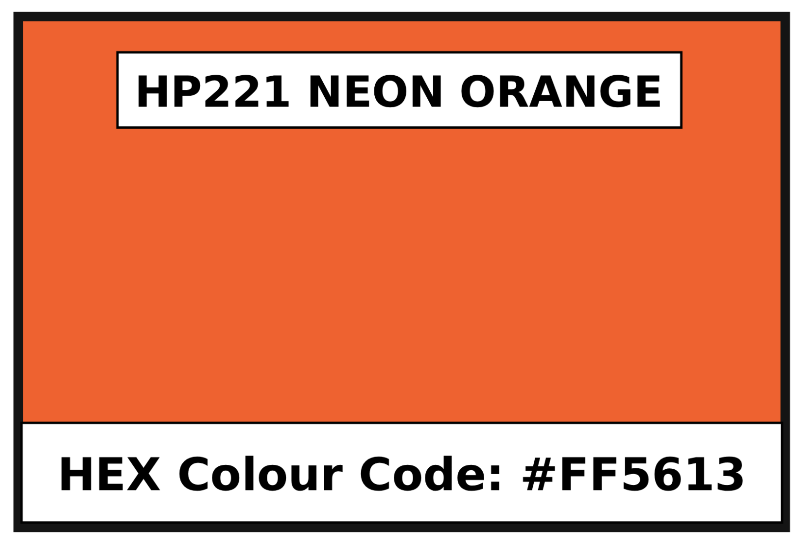 HP100 Neon Orange