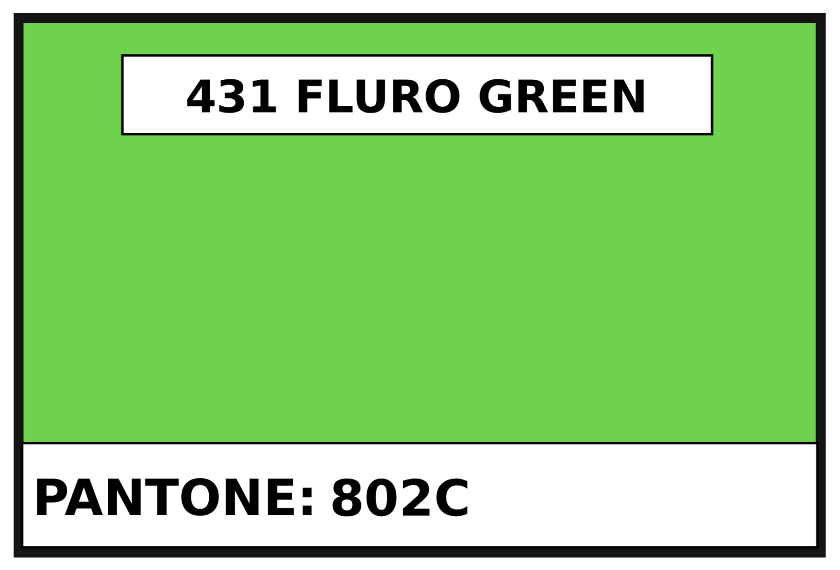 UCUT50 Fluro Green