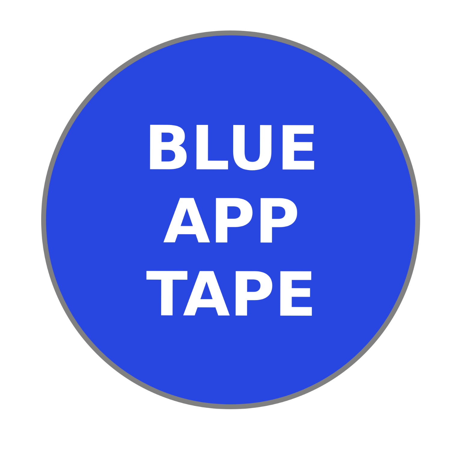 Blue App Tape - Average Tack