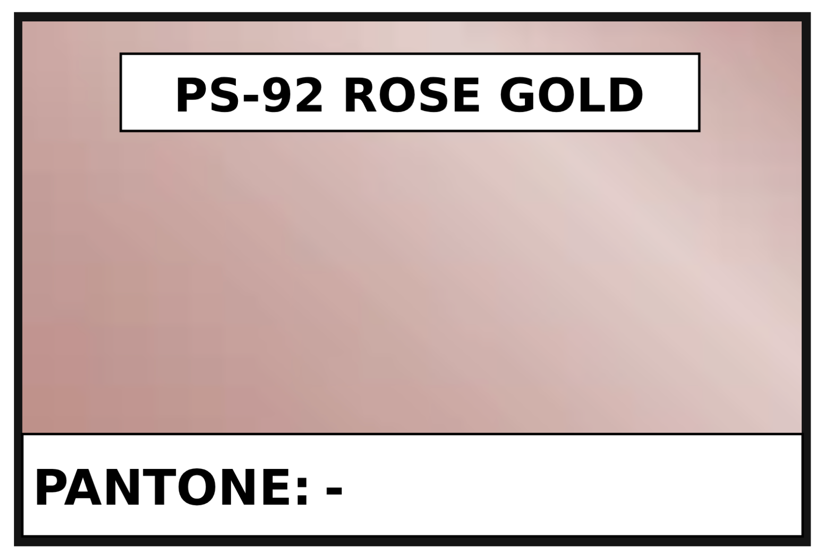 PS Film Easyweed Rose Gold