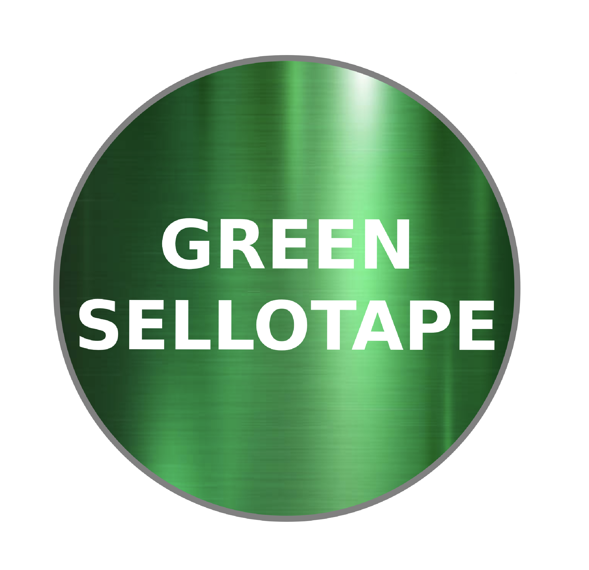 Heat Press Sellotape Green