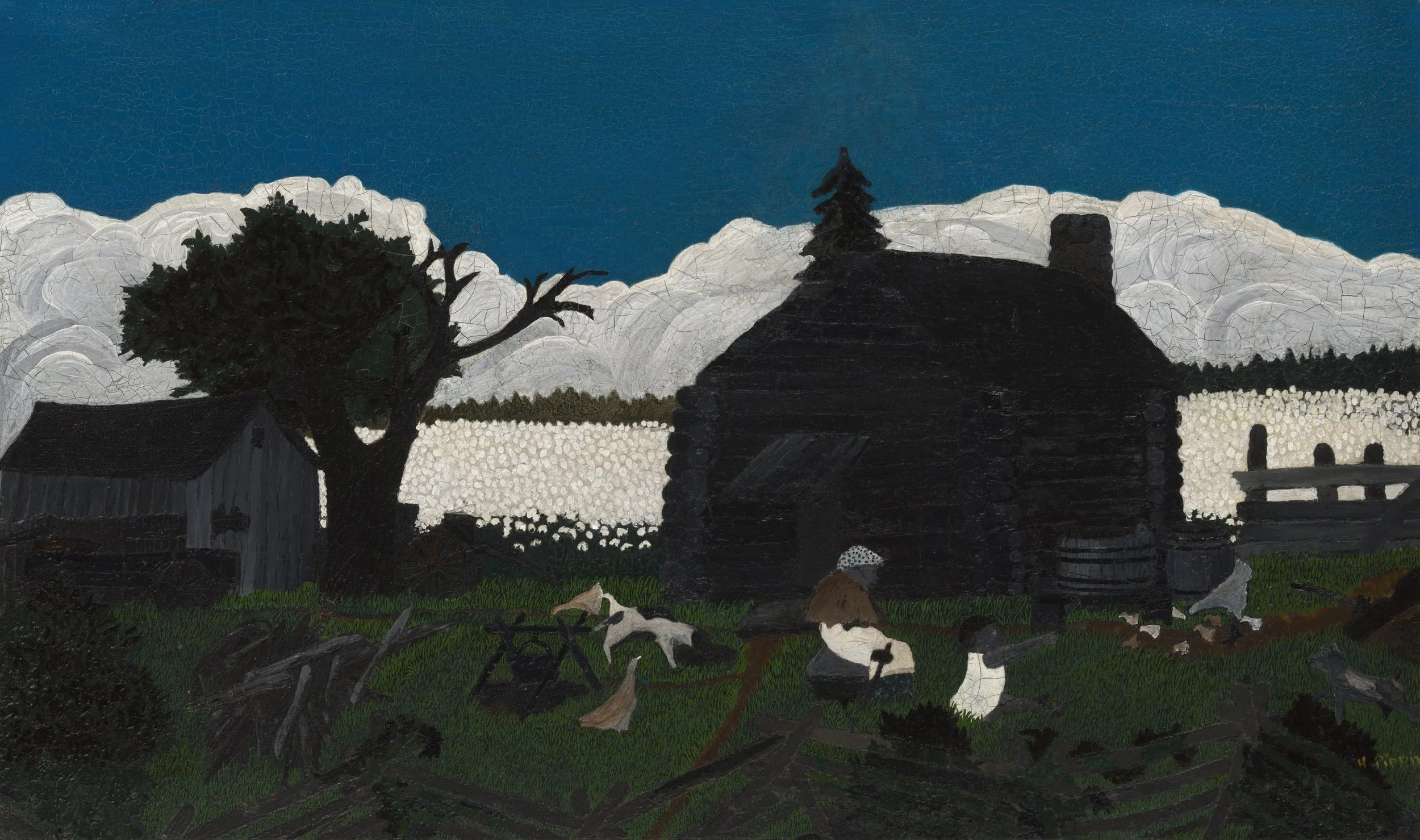 Cabin In The Cotton, Horace Pippin, The Art Institute of Chicago