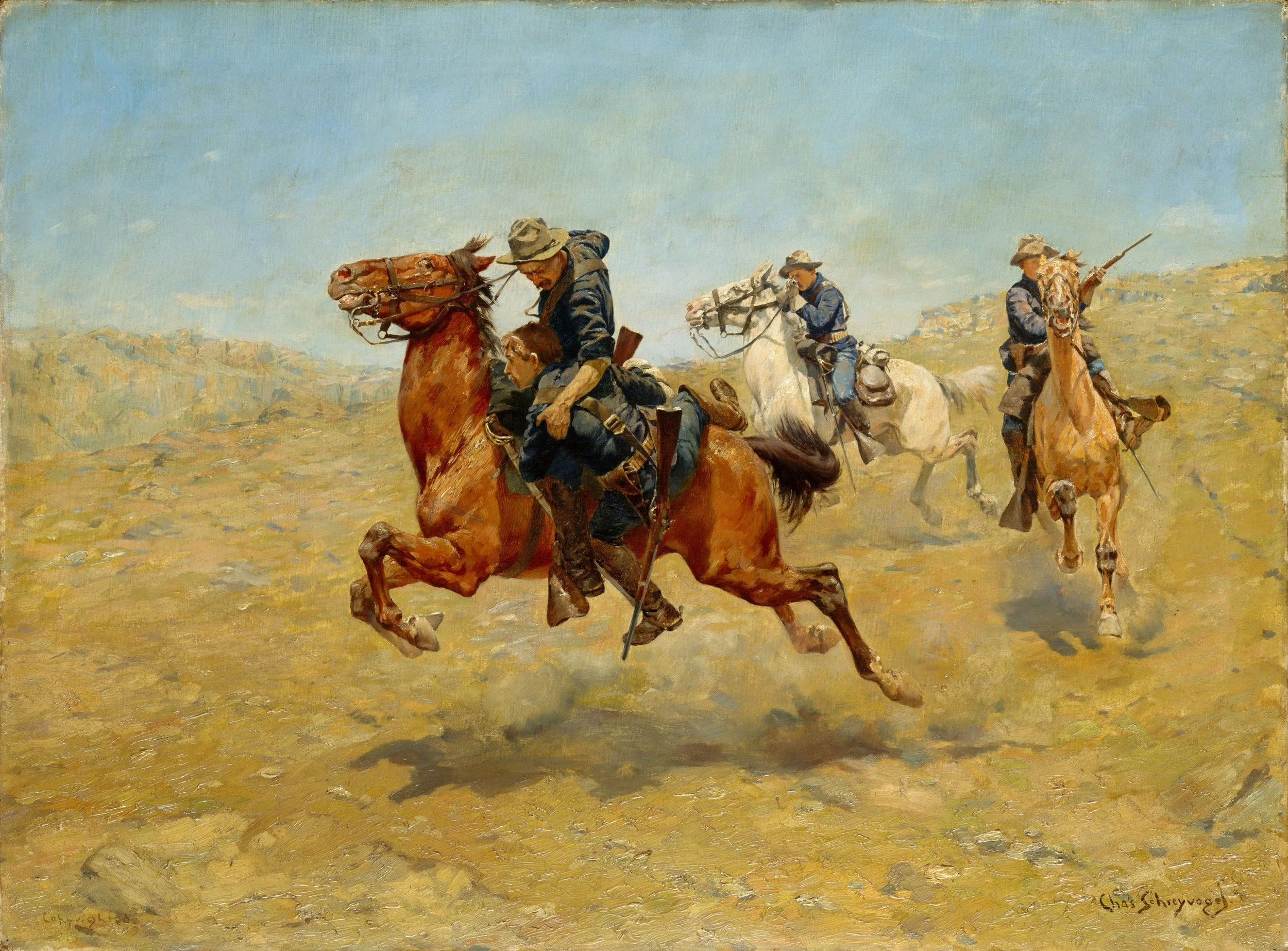 My Bunkie, Charles Schreyvogel, The Metropolitan Museum of Art