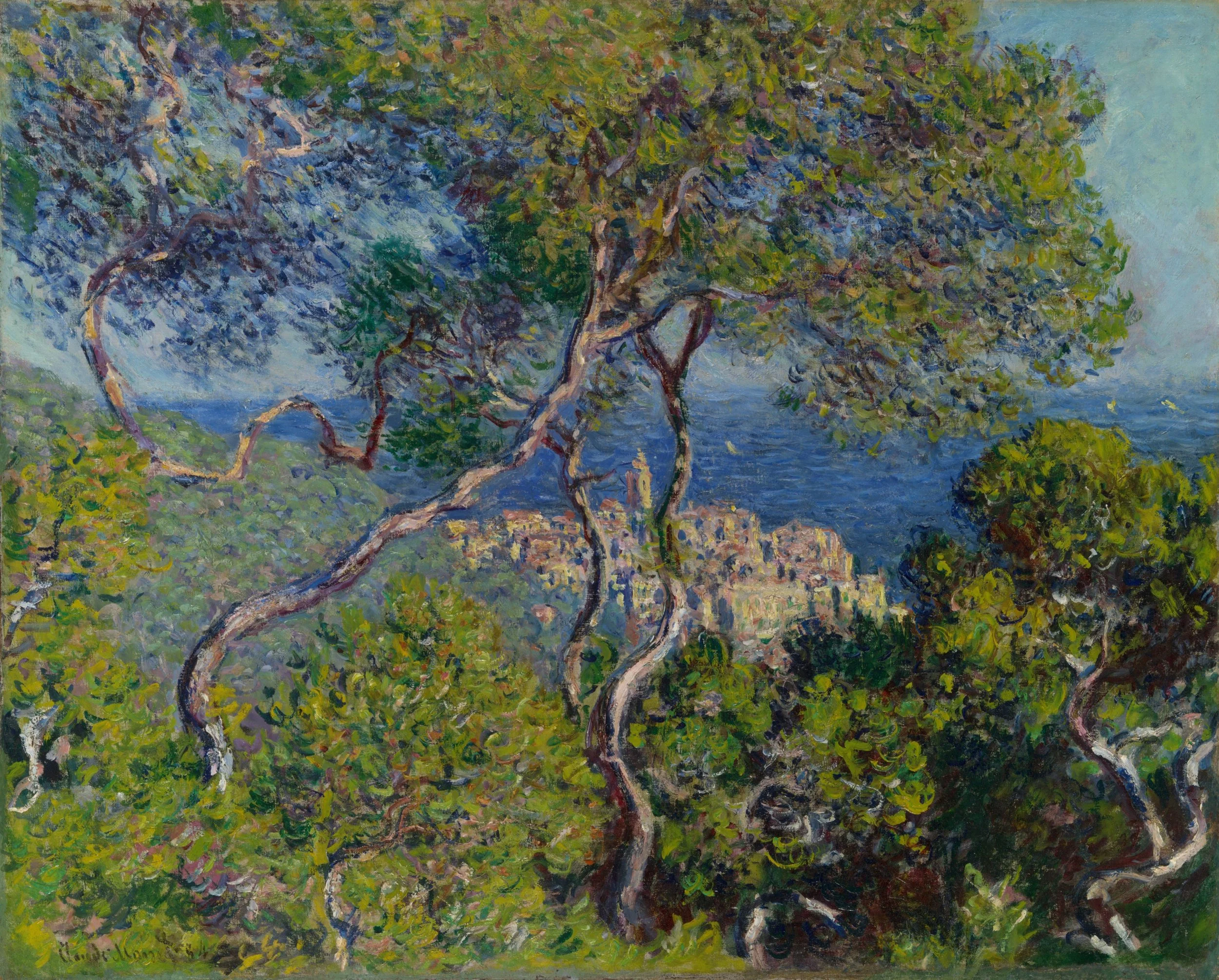 Bordighera, Claude Monet, The Art Institute of Chicago