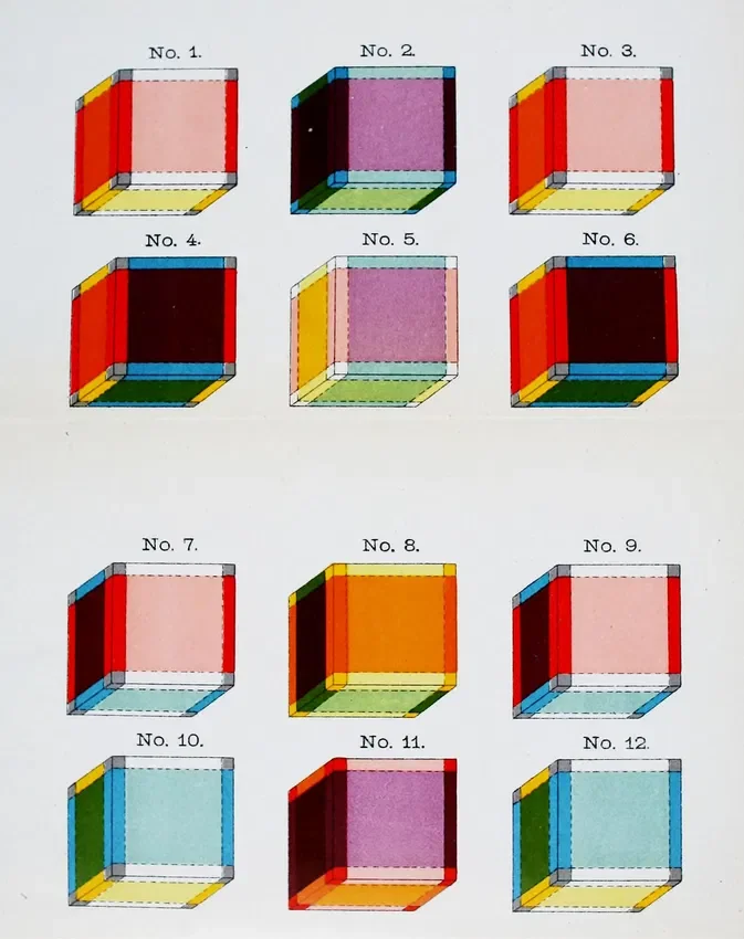 Views of the Tesseract, Charles Howard Hinton, Rijksmuseum 