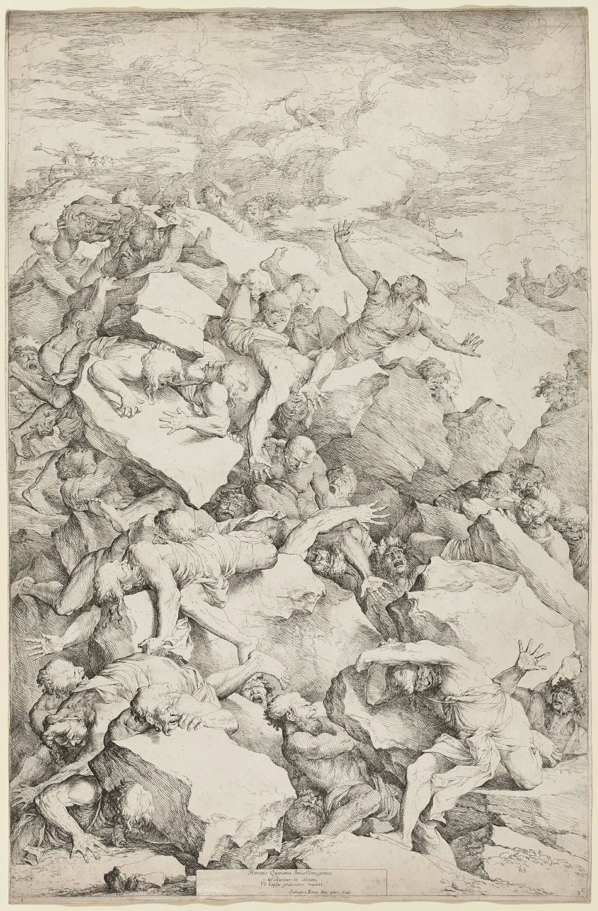 The Fall of the Giants, Salvator Rosa, The Art Institute of Chicago