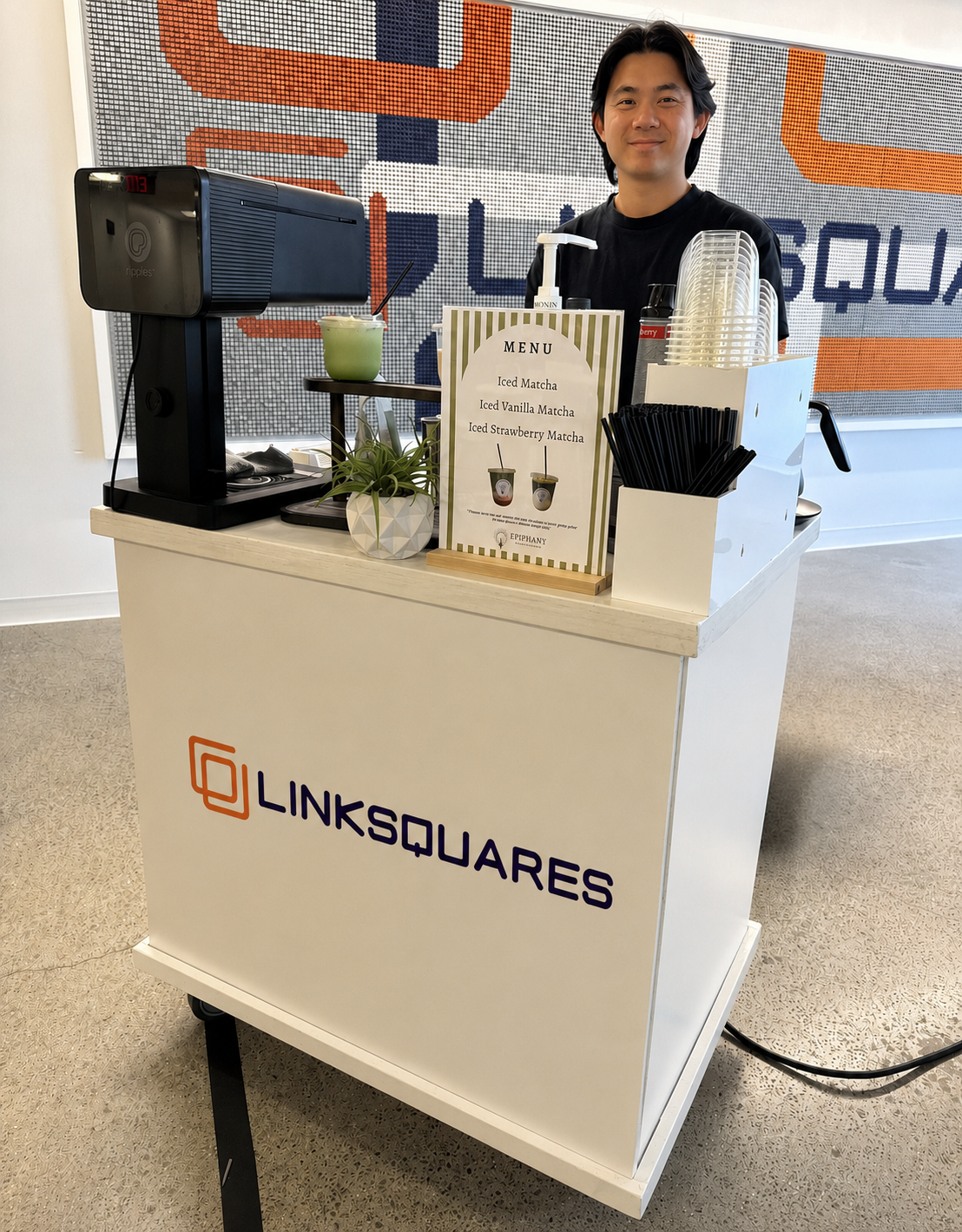 custom matcha cart catering boston
