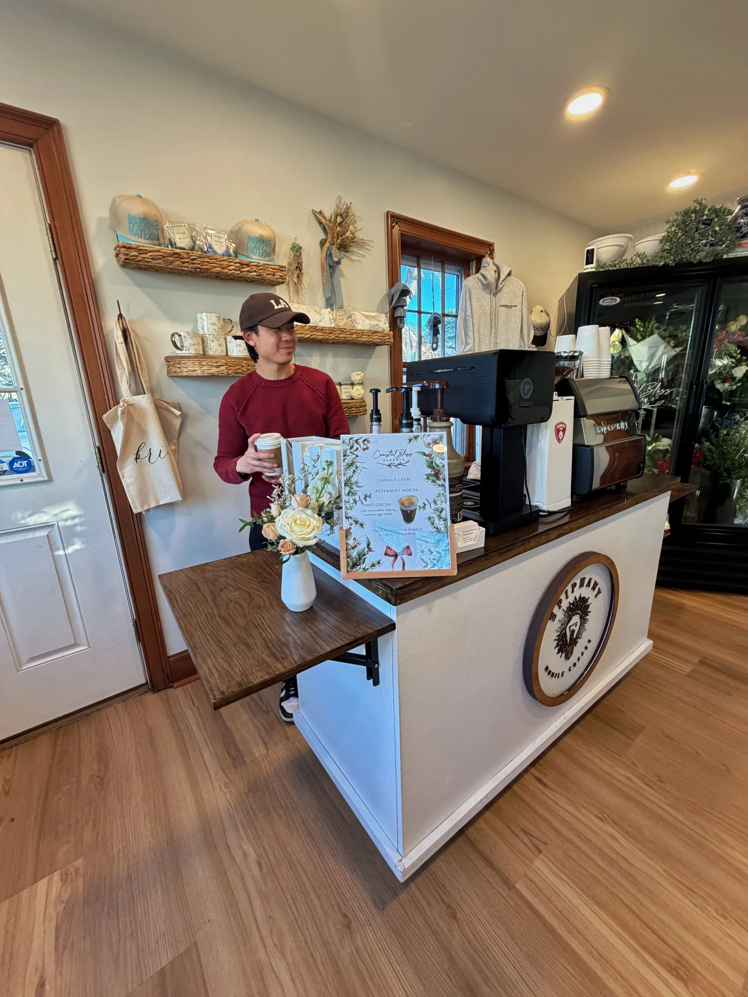 Mobile coffee catering on Cape Cod, Plymouth, Boston. Coffee catering for business events and corporate parties