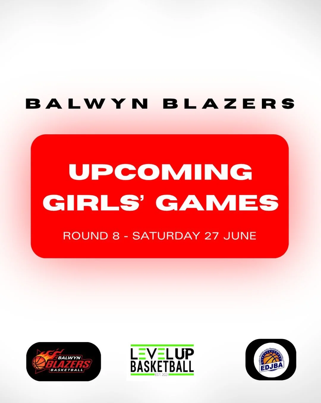Last girls&rsquo; games before school holidays!