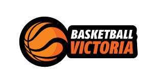 Basketball Victoria logo with a stylized basketball and bold text.