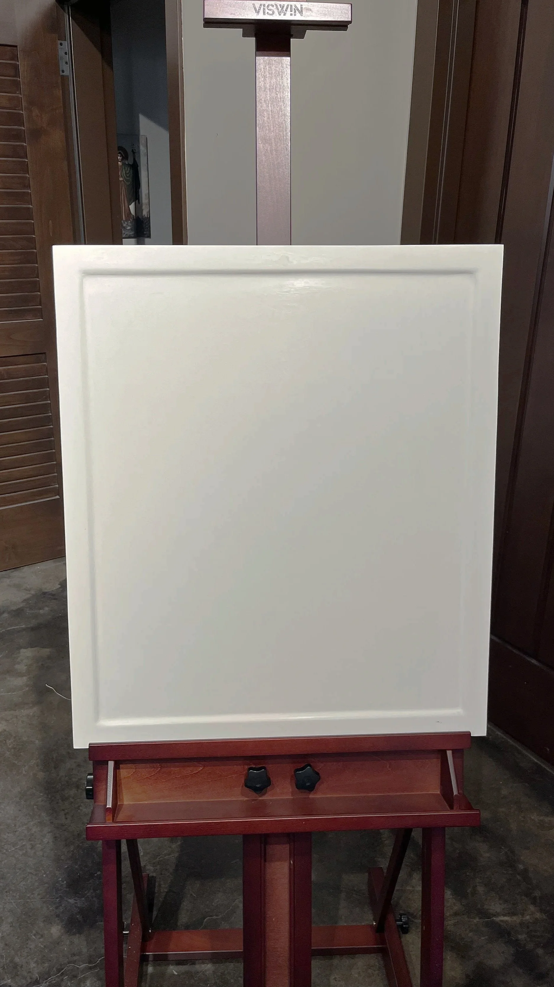 with rabbit skin and marble dust