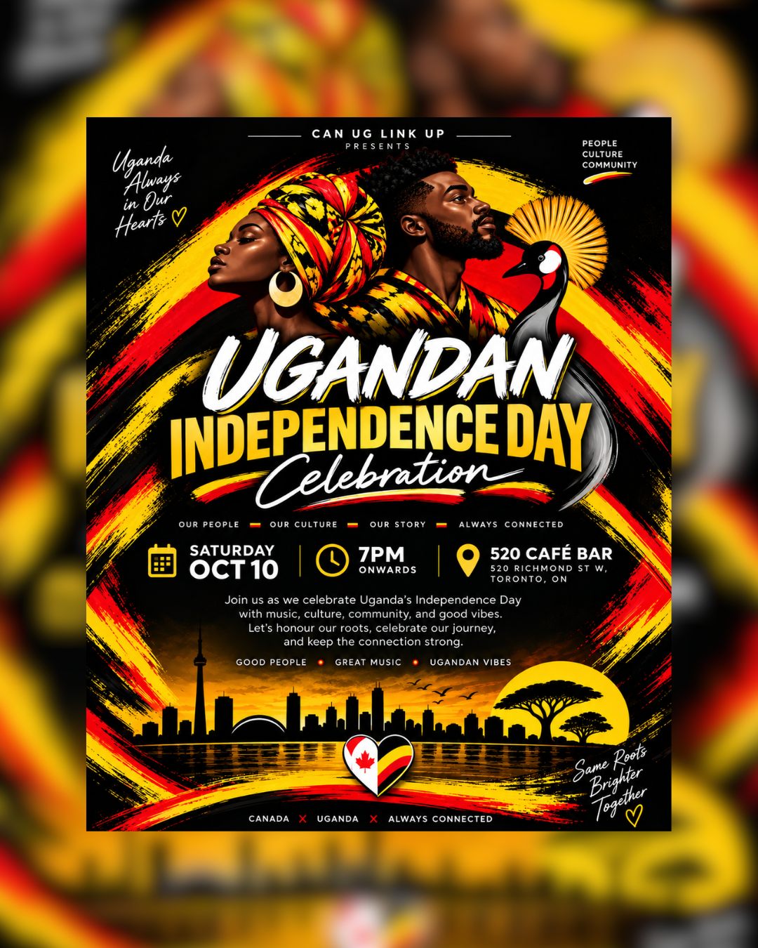🇺🇬 Uganda Independence Day Link Up 🇨🇦