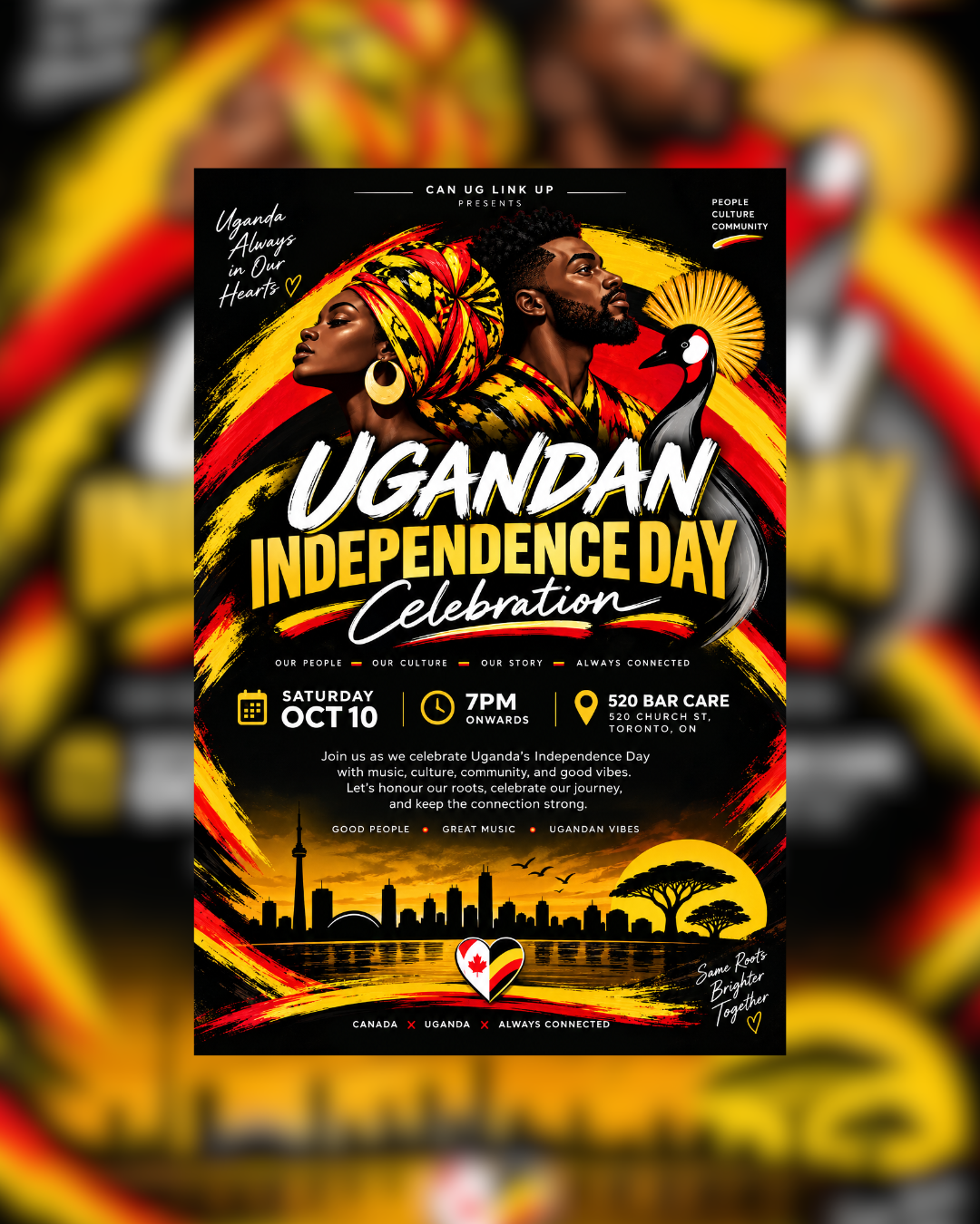 🇺🇬 Uganda Independence Day Link Up 🇨🇦