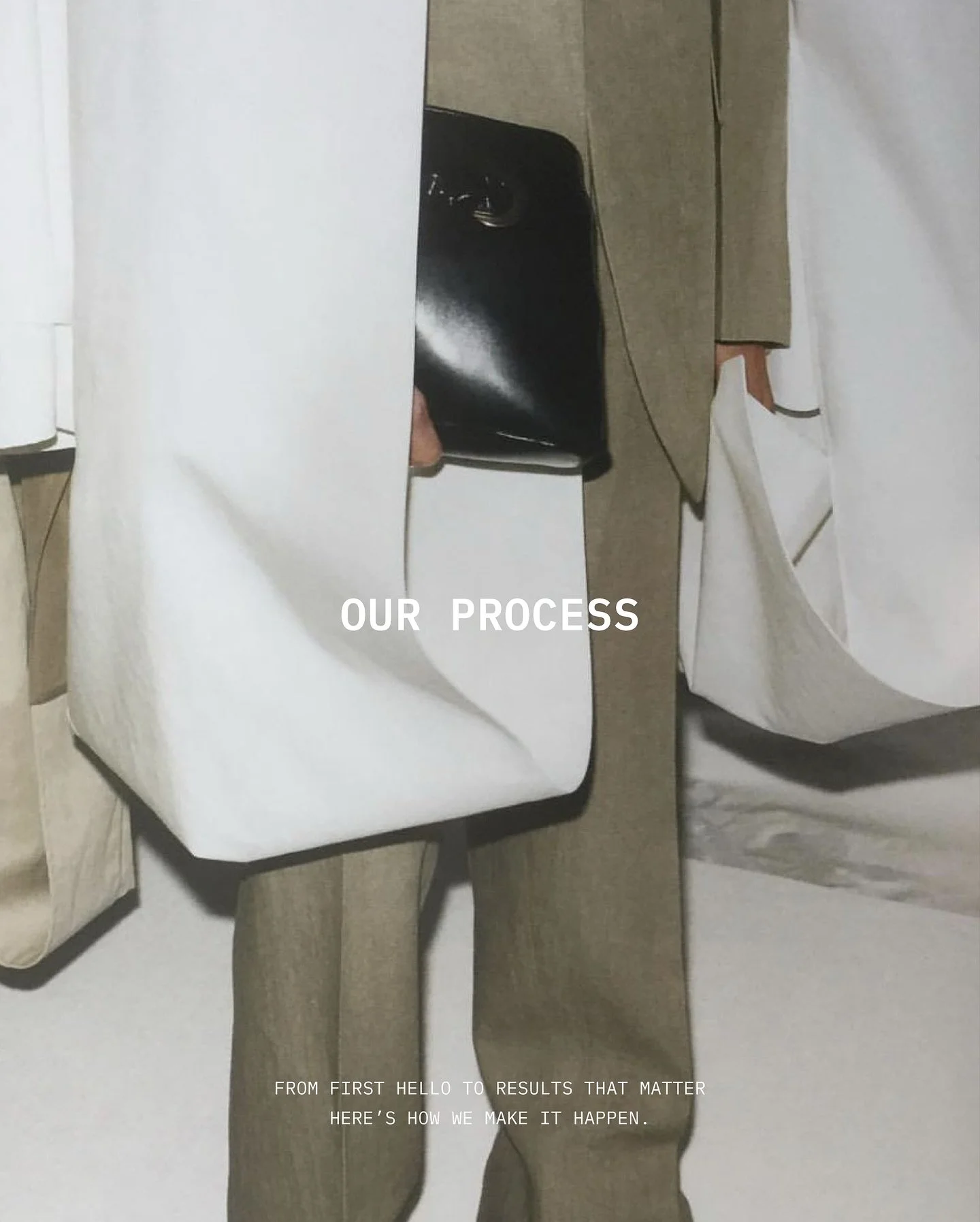 OUR PROCESS

From first hello to results that matter, here's how we make it happen. 

Want to work with us ? Get in touch: taylah@volumeagency.com.au