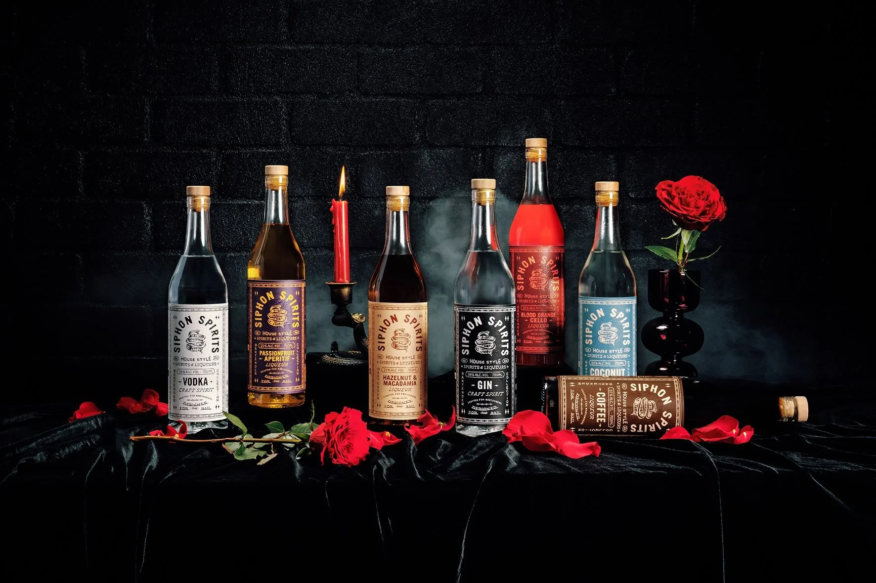 NO RULES. JUST GOOD SPIRITS.

From clean, punchy vodka &amp; gin
to liqueurs that bring the flavour.

Siphon was made for the people behind the bar
who don&rsquo;t just follow the recipe.

Break the pour.
Change the drink.