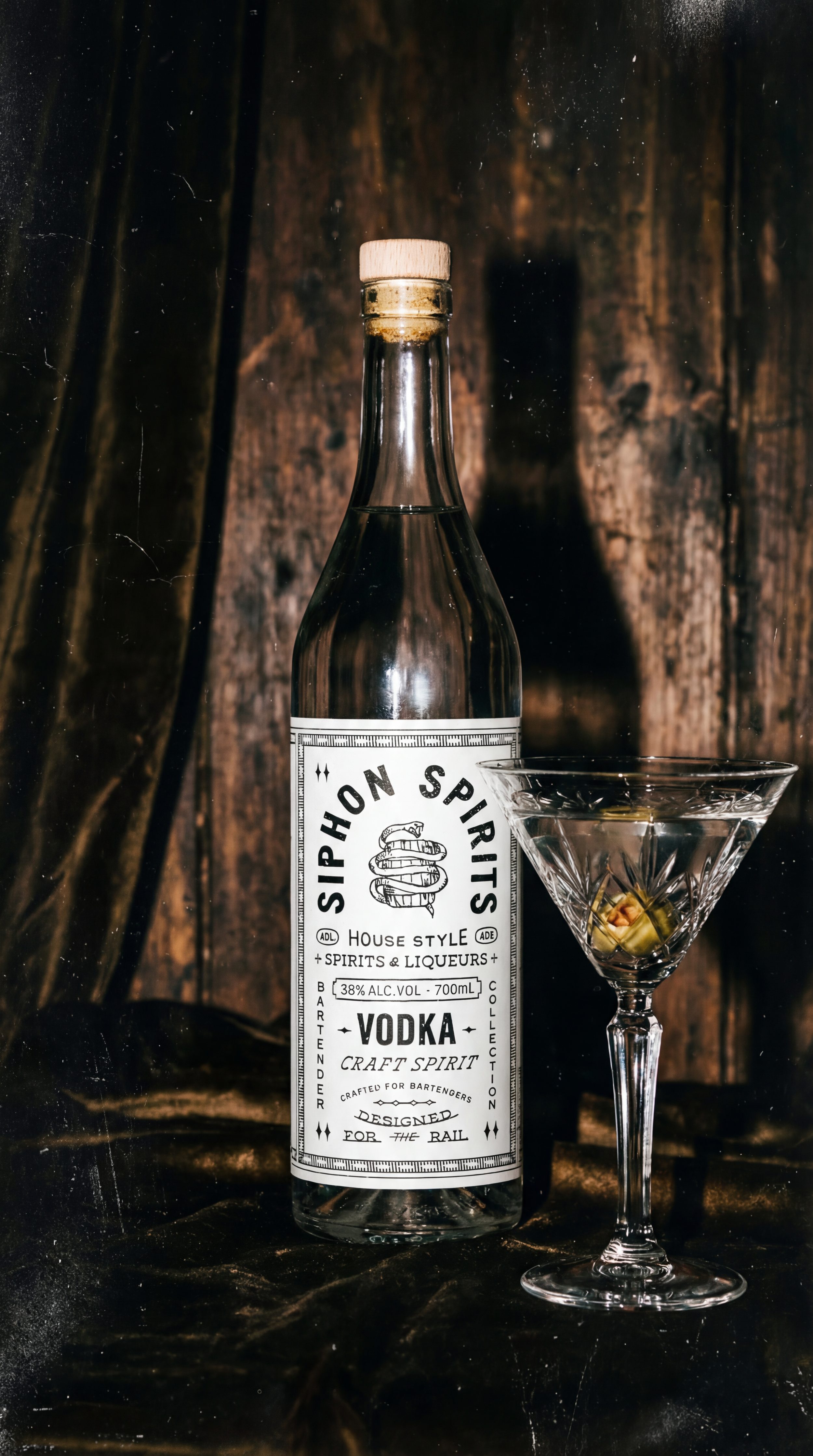 SIPHON SPIRITS VODKA | 700mL | 38% ALC VOL