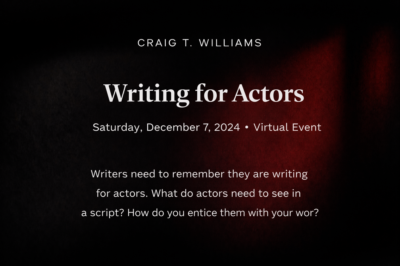 Writing for Actors seminar.png