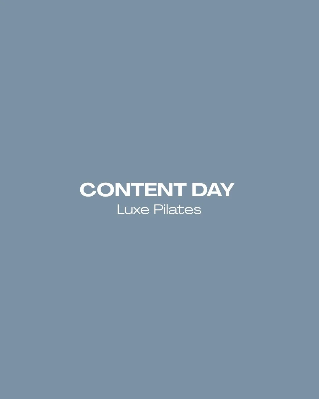 Photos from content day at Luxe Pilates in Niantic, CT 📸
