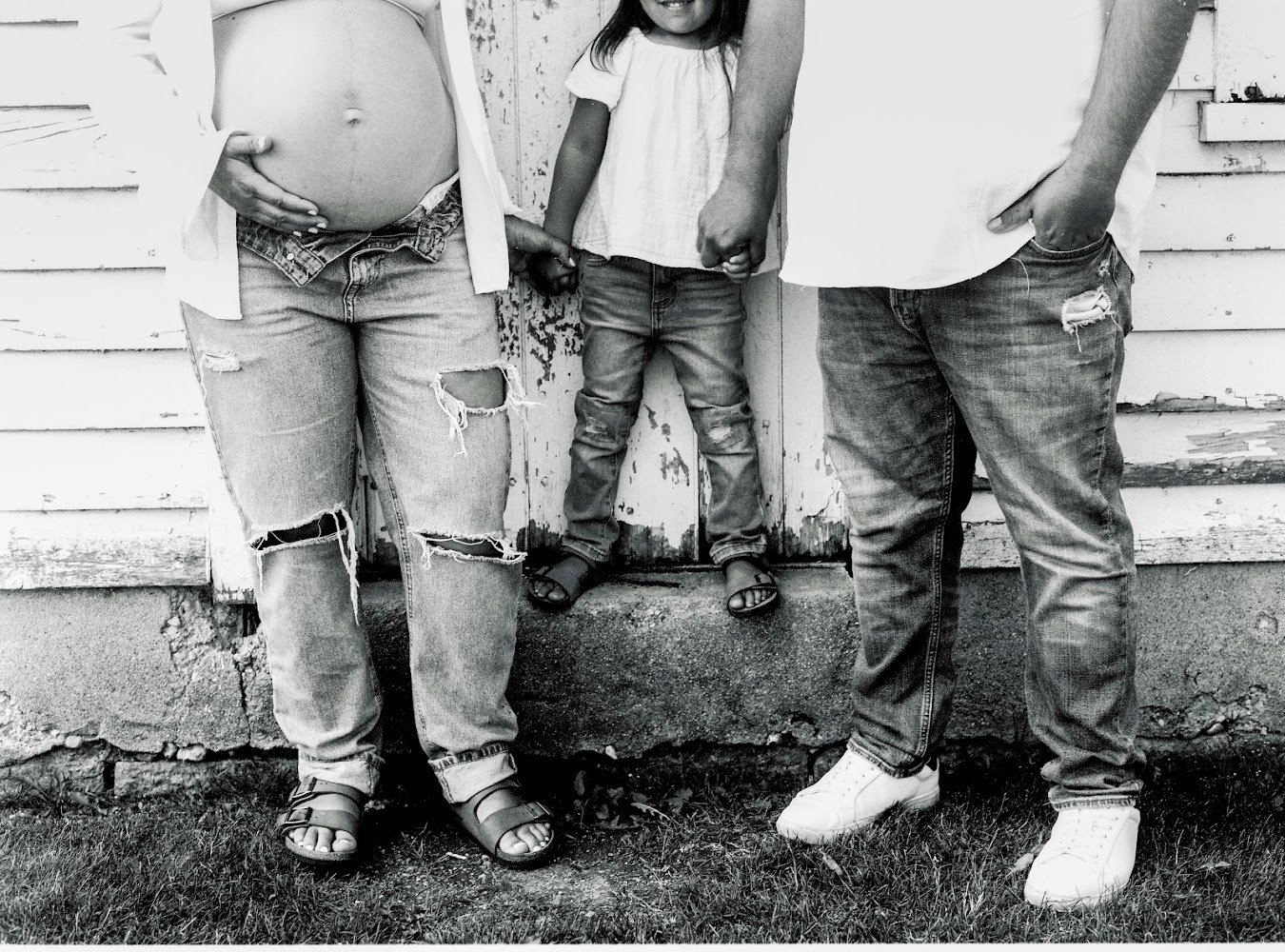 Jen and Emme and Moses BW.jpeg