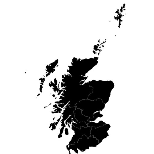 Map of the United Kingdom, showing the country's geographic outline.