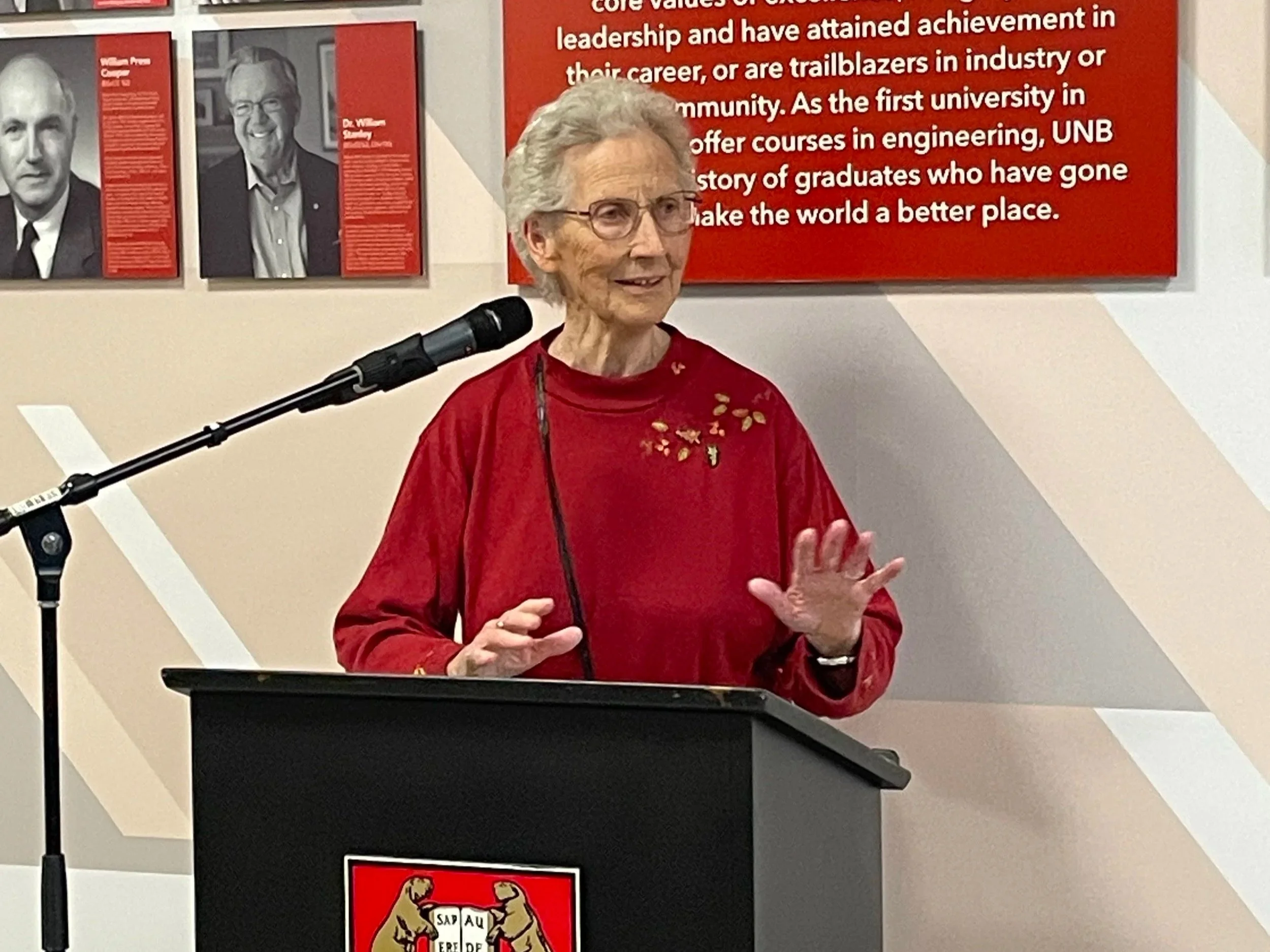 Celebrating Sheila Washburn’s Recognition as She Joins the UNB Faculty of Engineering Wall of Fame