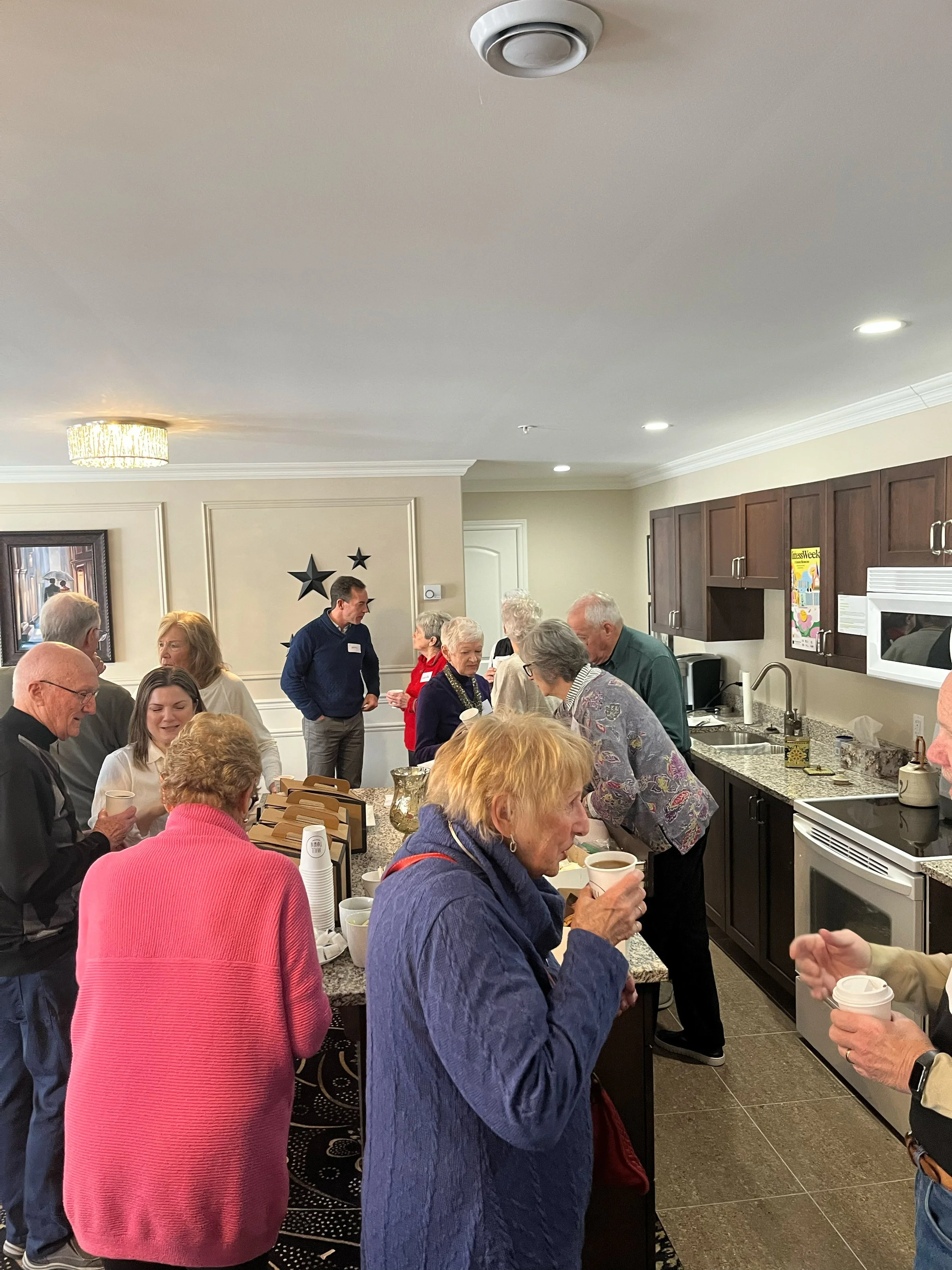 A Small Gathering, A Big Thank You