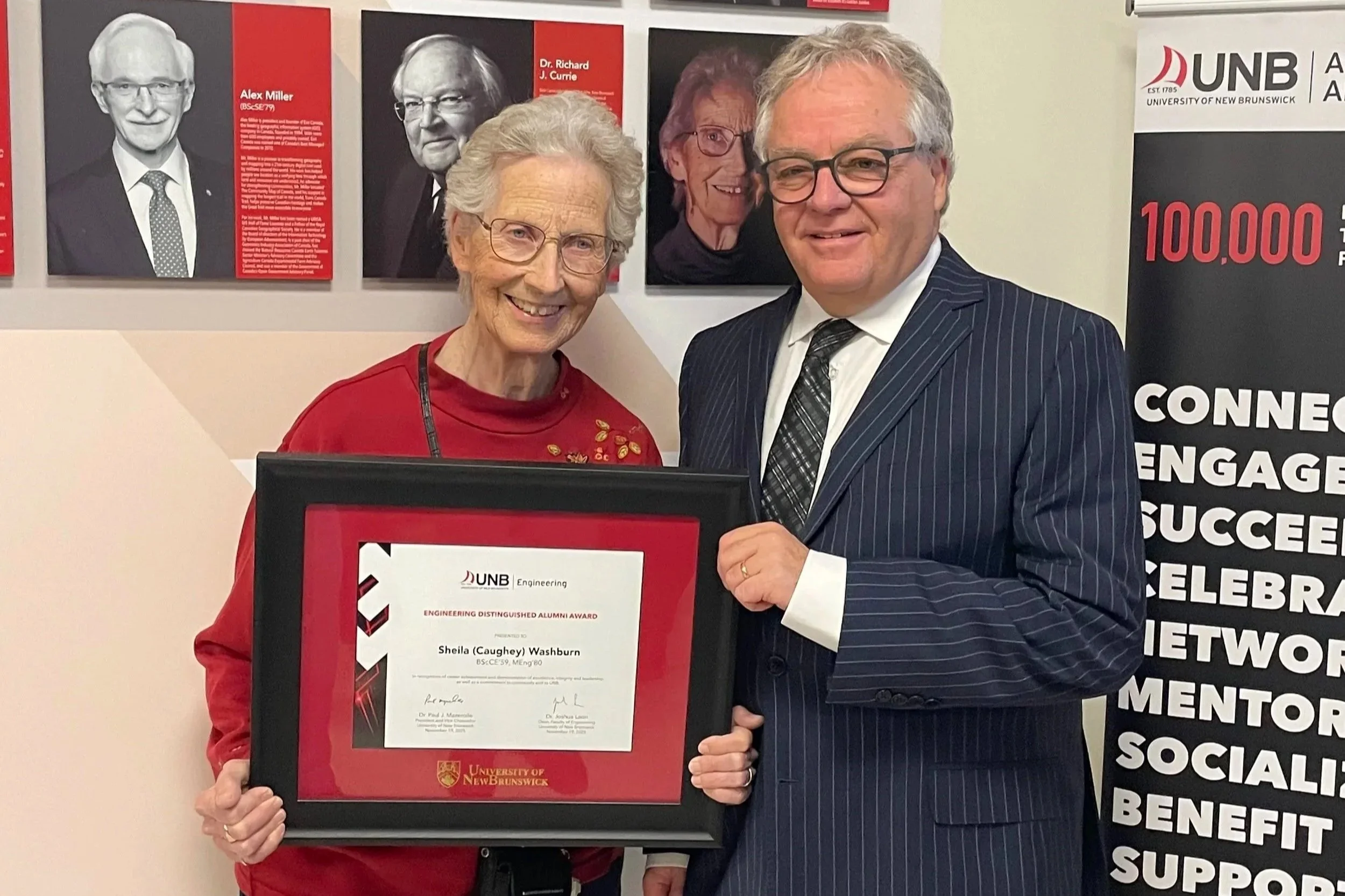 Sheila Washburn Honoured for Lifelong Impact on Engineering and ...