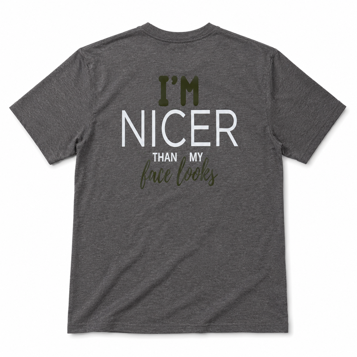 I am Nicer than I look - Women's Gym Tee