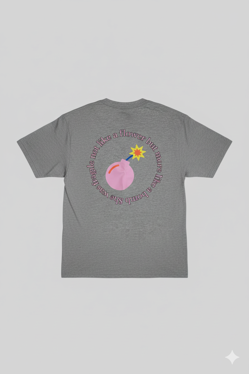 Fragile like a bomb Women's gym T-shirt