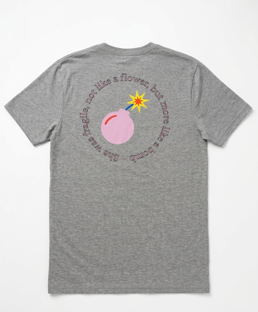 Fragile like a bomb Women's gym T-shirt