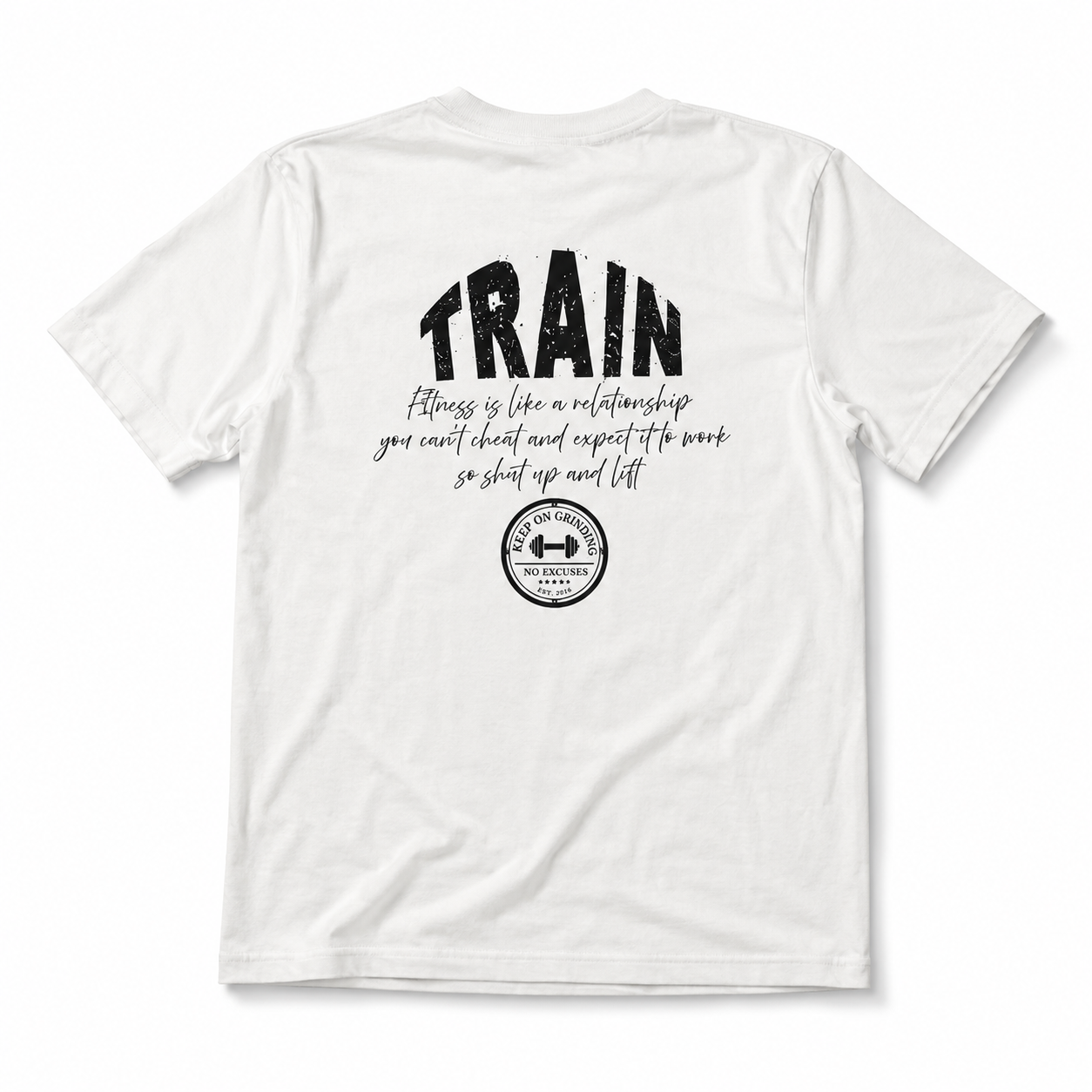 KOG Train Hard Motivational Gym Wear