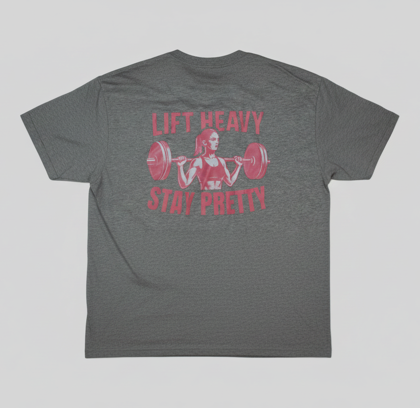 Lift heavy Stay Pretty Women's Gym Tshirt