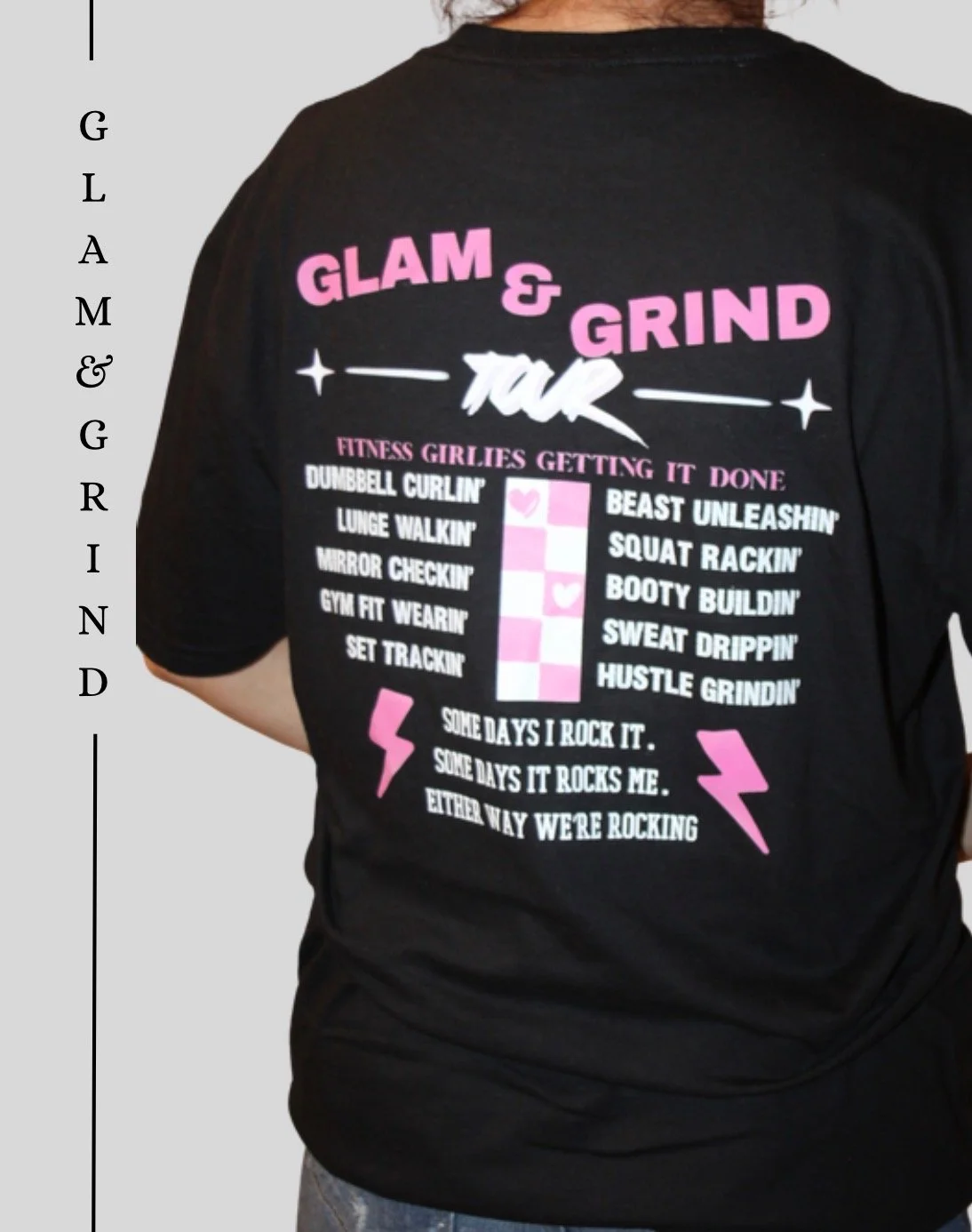 Glam & Grind Women's Gym T-shirt