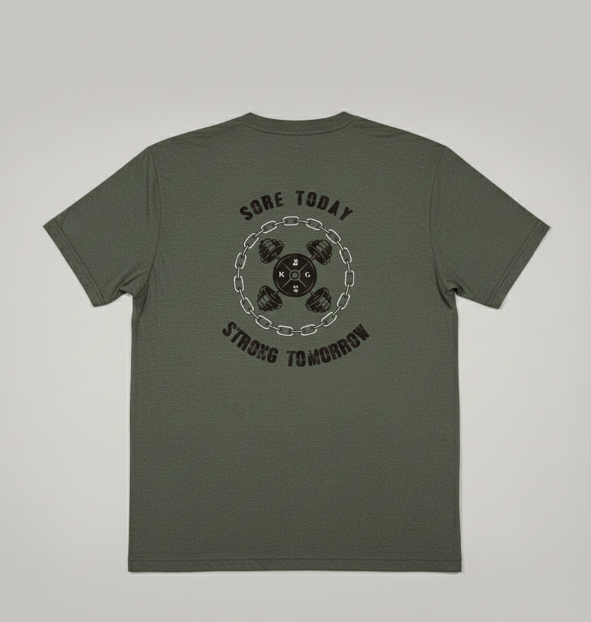 Sore today Strong Tomorrow Men's Gym T-Shirt
